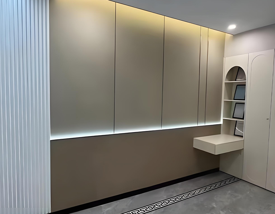 Drevený dekoratívny nástenný panel s rýchlou montážou